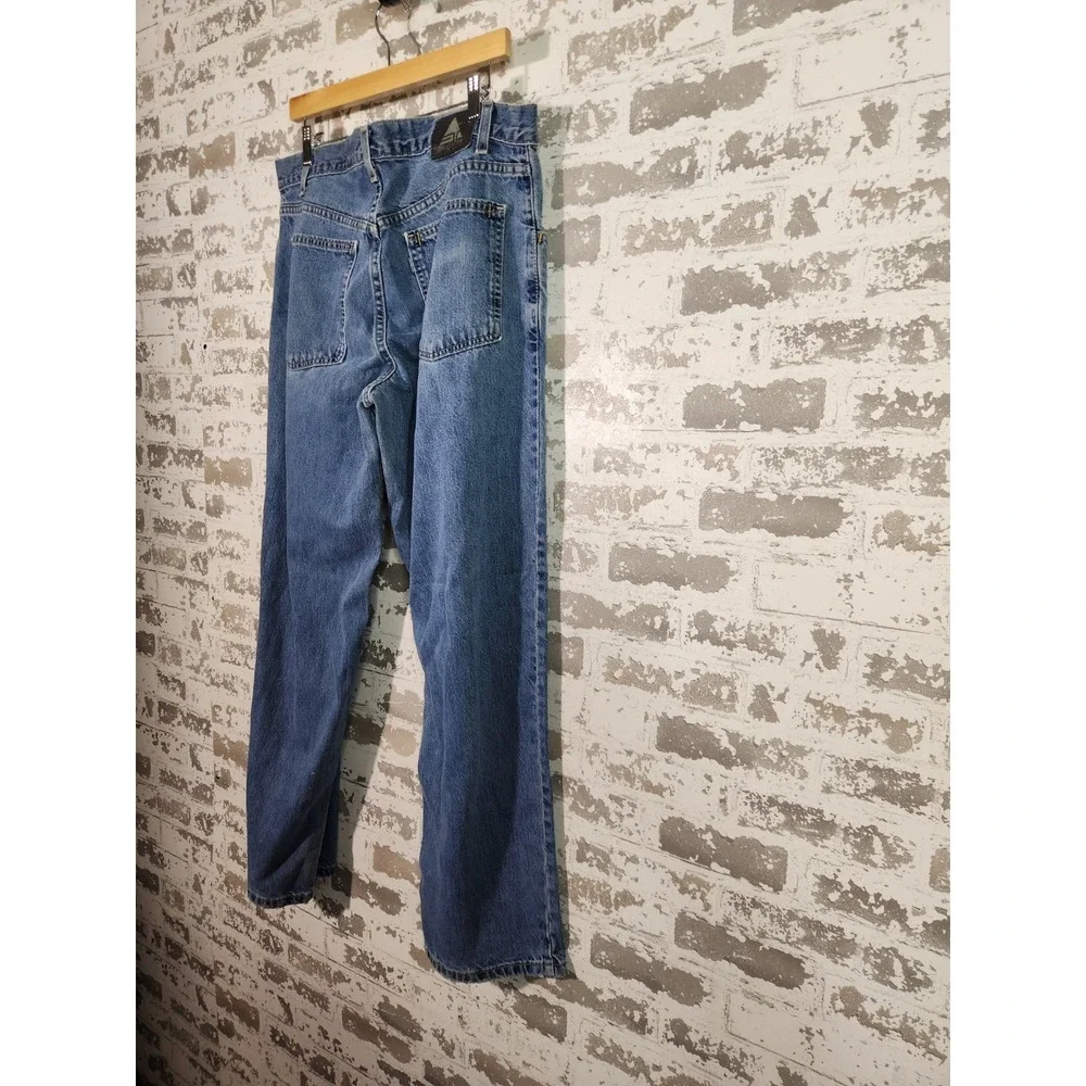 Vintage Levis SilverTab Baggy Jeans Mens 34x32 (Fits 34x31) Medium Wash USA 1996